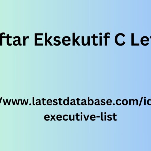 Daftar Eksekutif C Level