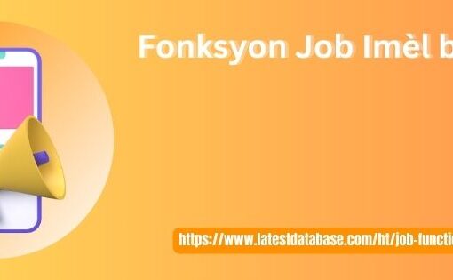 Fonksyon Job Imèl baz done