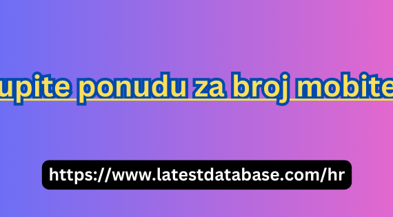 Kupite ponudu za broj mobitela