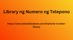 Library ng Numero ng Telepono