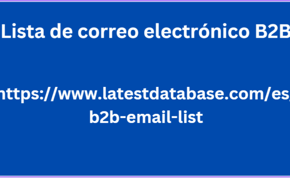 Lista de correo electrónico B2B