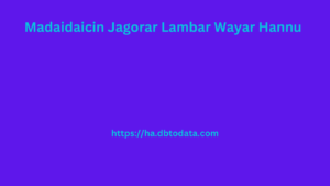 Madaidaicin Jagorar Lambar Wayar Hannu