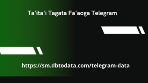 Ta'ita'i Tagata Fa'aoga Telegram