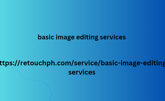 basic image editing services