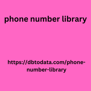 phone number library