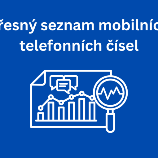 přesný seznam mobilních telefonních čísel