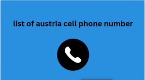 list of austria cell phone number