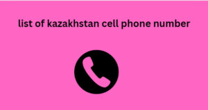 list of kazakhstan cell phone number