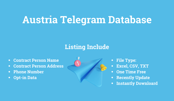 Austria Telegram Database