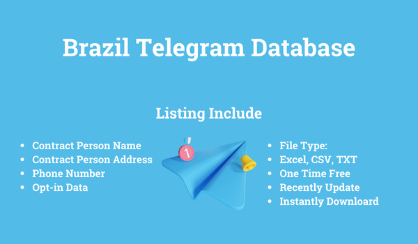 Brazil Telegram Database​