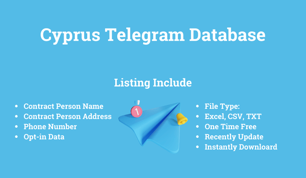 Cyprus Telegram Database