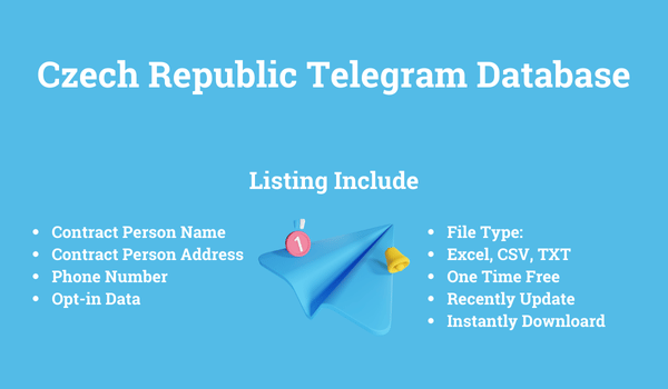 Czech Republic Telegram Database