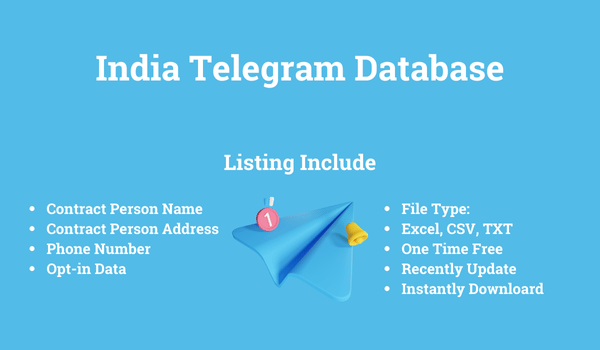 India Telegram Database