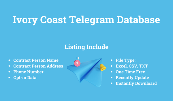 Ivory Coast Telegram Database